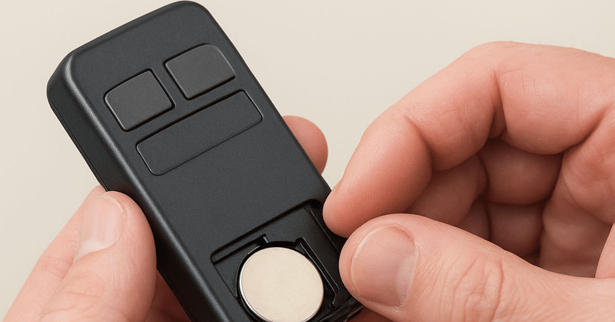 How to Replace a Battery in a Garage Door Opener Easily