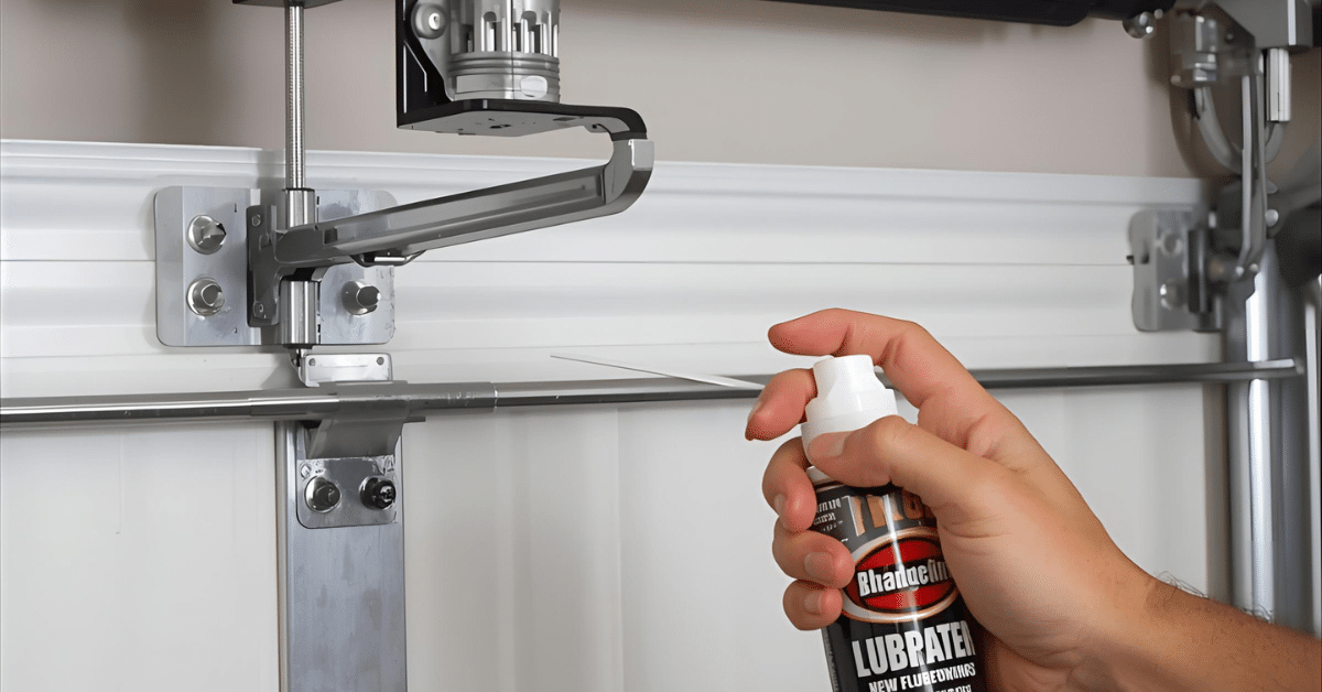 How to Lubricate a Garage Door?
