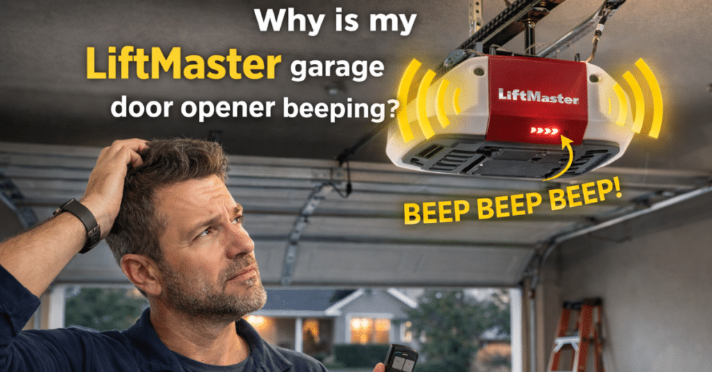 Why Is My LiftMaster Garage Door Opener Beeping?