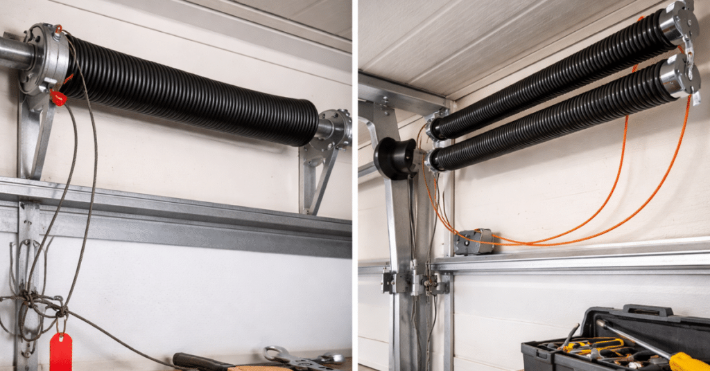 Torsion vs Extension Springs: What’s the Difference?